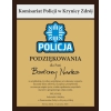 Podziękowanie z Policji