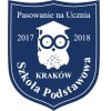 Wzór 3 tarczy szkolnej z granatowo białego laminatu grawerskiego